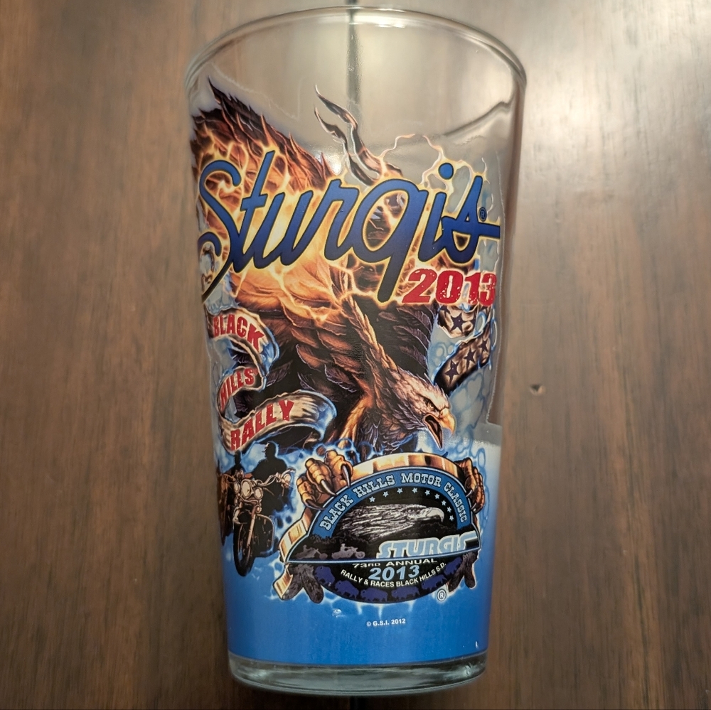 Sturgis 2013 Motorcycle Rally Glass